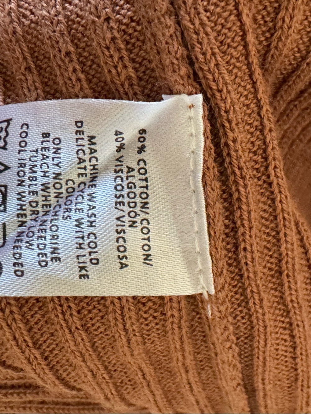 LOFT Open-Front Ribbed Cardigan - size XS - Picture 3 of 3